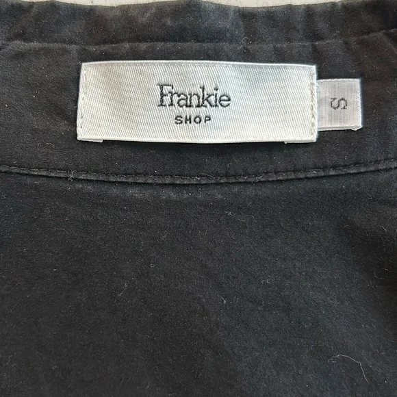 The Frankie Shop Black Lui Shirt and Shorts Set - Picture 5 of 7